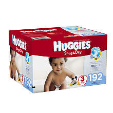 Huggies Snug & Dry Size 3 Diapers Mega Pack - 192 Count