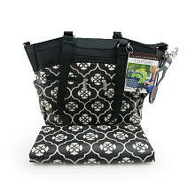 JJ Cole Collections Camber Bag Black Floret