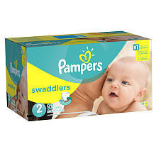 Pampers Swaddlers Size 2 Diapers Super Pack - 92 Count