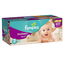 Pampers Cruisers Size 3 Diapers Super Pack - 92 Count