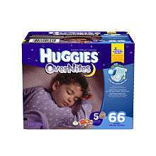 Huggies Overnites Size 5 Super Pack - 66 Count