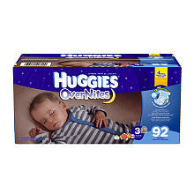 Huggies Overnites Size 3 Super Pack - 92 Count