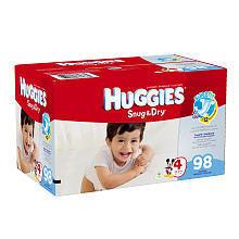 Huggies Snug & Dry Size 4 Super Pack - 98 Count