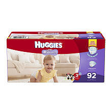 Huggies Little Movers Size 3 Super Pack - 92 Count