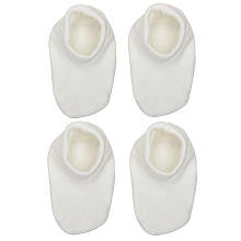 Koala Baby Neutral 2 Pack White Booties