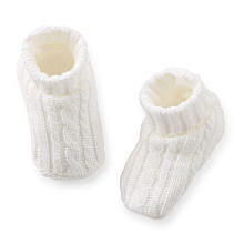 Carter's Neutral Knit Bootie - Newborn