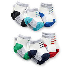 Carter's Boys Sneaker Socks - 0-3 Months