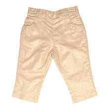 Kardashian Kids Girls Gold Lurex Woven Pant