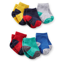 Carter's Boys Colorblock Socks - 3-12 Months