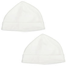 Koala Baby Neutral 2 Pack White Knit Hats