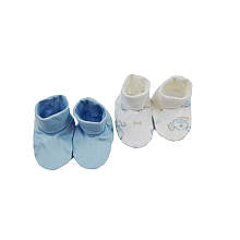 Koala Baby Essentials Boys 2 Pack Booties