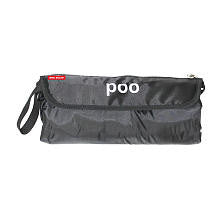 Baby Diaper Clutch Changing Bag - "Poo" Black