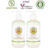 Baby Mantra Newborn Baby Bath Shampoo and Wash 2 Pack