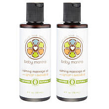 Baby Mantra Calming Baby Massage Oil 2 Pack