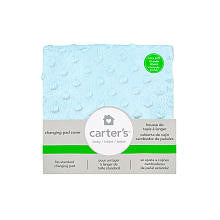 Carter's Solid Changing Pad Cover Aqua