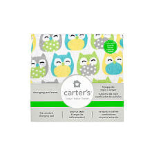 Carter's Owl Print Changing Pad Cover