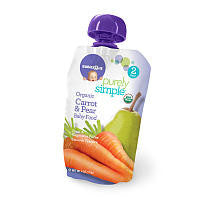 Babies R Us Purely Simple Stage 2 Organic Carrot and Pear Baby Food Pouch