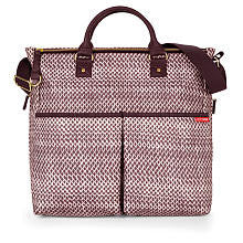 Duo Special Edition Diaper Bag - Plum Sketch