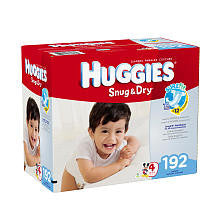 Huggies Snug & Dry Size 4 Baby Diaper Economy Plus Pack - 192 Count