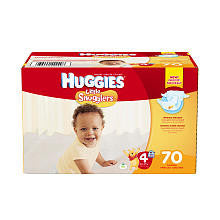 Huggies Little Snugglers Diapers Size 4 - 70 Count