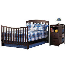 Sorelle Presley Full-size Bed Rails - Espresso