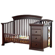 Sorelle Verona Crib and Changer Guard Rail - Espresso