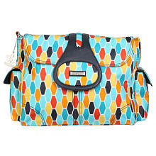 Kalencom Elite Honeycomb Orange Matte Coated Diaper Bag