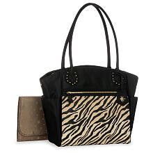 Heidi Klum Zebra Tote Diaper Bag