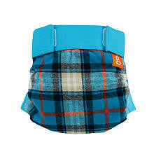 gDiapers gPants, Glacier Mountain Flannel - Large