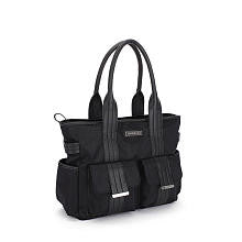 Perry Mackin Zoey Black Diaper Bag