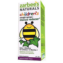 Childrens Cough Syrup, Grape & Mucus