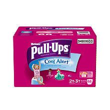 Huggies Pull-Ups Cool Alert Training Pants Girl 2T-3T - 68 Count