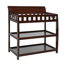 Delta Children Bentley Changing Table - Black Cherry Espresso