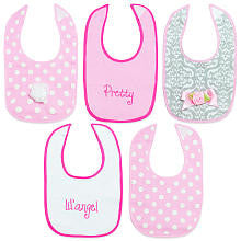 Baby Essentials Pretty Lil Angel 5 Piece Bib