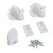 Dreambaby Adhesive Mag Lock- 2 Locks and 1 Key