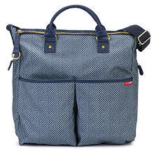 Duo Special Edition Diaper Bag - Blue Pinpoint