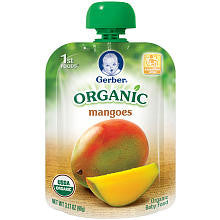 Gerber Organic 1st Foods Pouch Mango