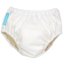 Charlie Banana Extraordinary Swim Diaper White Medium