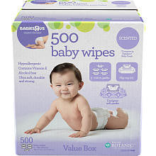 Babies R Us Scented Flip Top Tub of Wipes - 500 Count