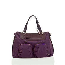 TWELVElittle Allure Convertible Satchel in Plum