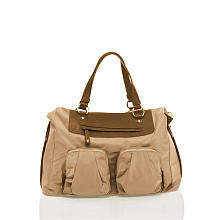 TWELVElittle Allure Convertible Satchel Diaper bag in Beige