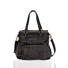 TWELVElittle Allure Tote Diaper Bag in Black