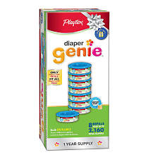 Playtex Diaper Genie One Year Supply Refill Set - 8 Pack. Only at BRU.