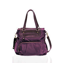 TWELVElittle Allure Tote Diaper Bag in Plum