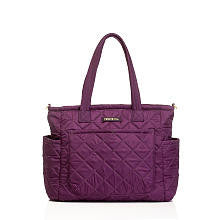 TWELVElittle Carry Love Tote Diaper bag in Plum