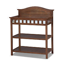 Thomasville Kids Southern Dunes Dressing Table with Changing Pad-Dove Brown