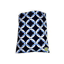 Itzy Ritzy Travel Happens Large Sealed Wet Bag - Social Circle Blue