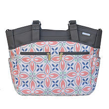 JJ Cole Camber Diaper Bag - Coral Rose