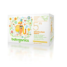 Babyganics Ultra Absorbent Diapers - Size 5 - 68 Count