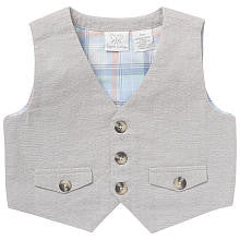 Koala Baby Boys' Beige Woven Vest